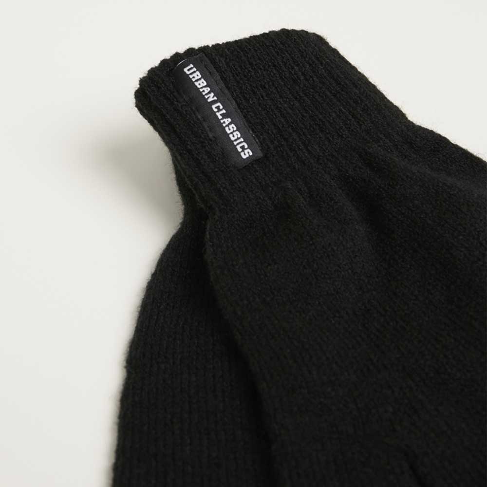 Urban Classics - Half Finger 2Pack Winterhandschuhe - Schwarz